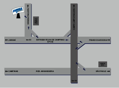 Mapa de Localiza&ccedil;&atilde;o da Fundi&ccedil;&atilde;o